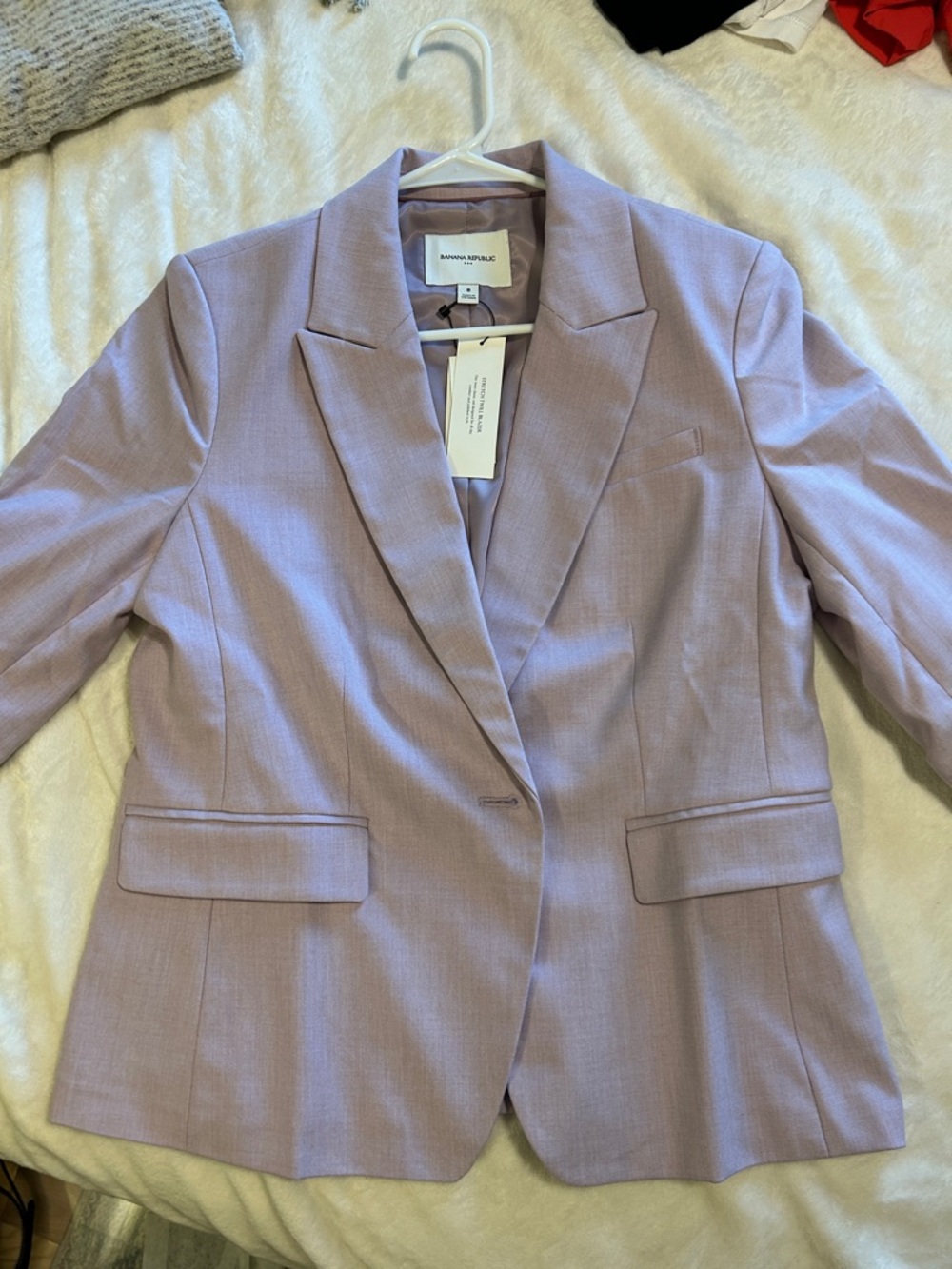 Banana republic factory twill blazer fully lined